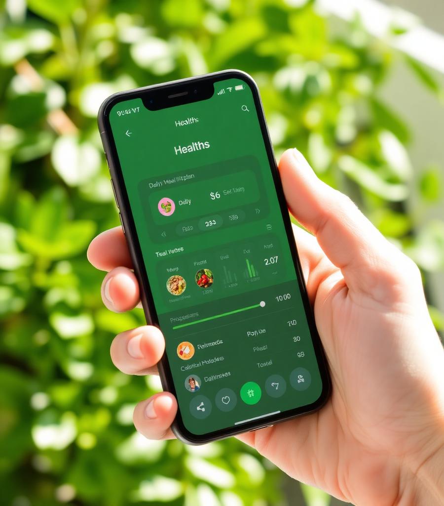 Renova30 App abierta en un celular